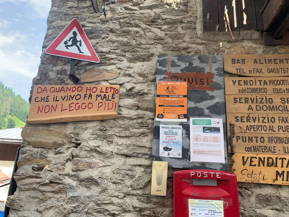 Camminata con scorci stipendi