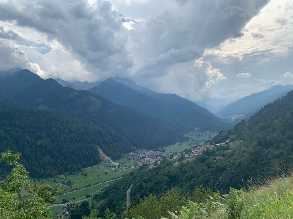 Camminata con scorci stipendi