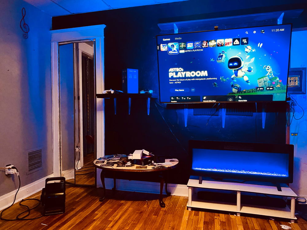 Working on my gaming setup