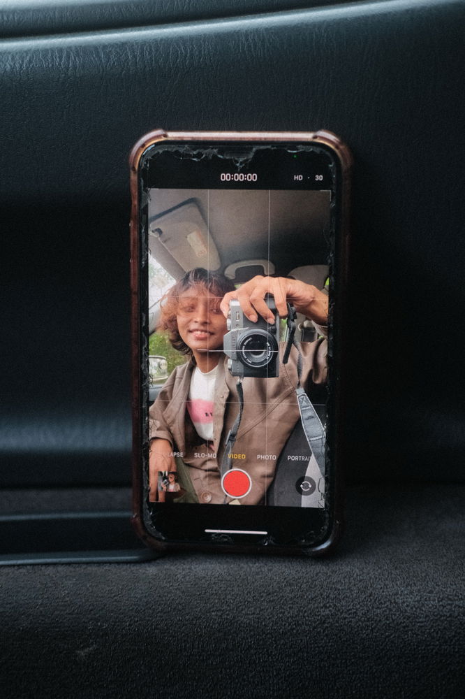 Selfies with the Fujifilm be like:
