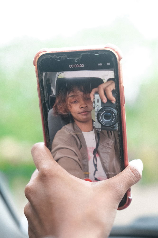 Selfies with the Fujifilm be like: