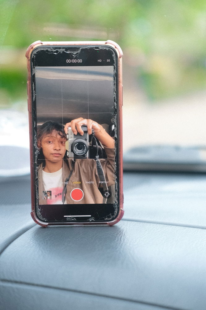 Selfies with the Fujifilm be like: