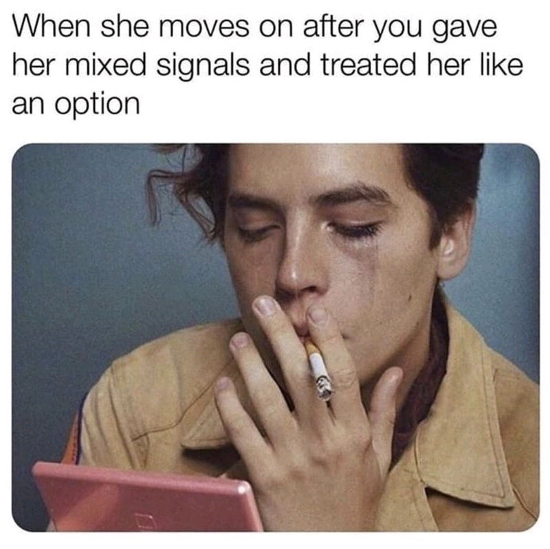 Some people just don't care fr and move on.