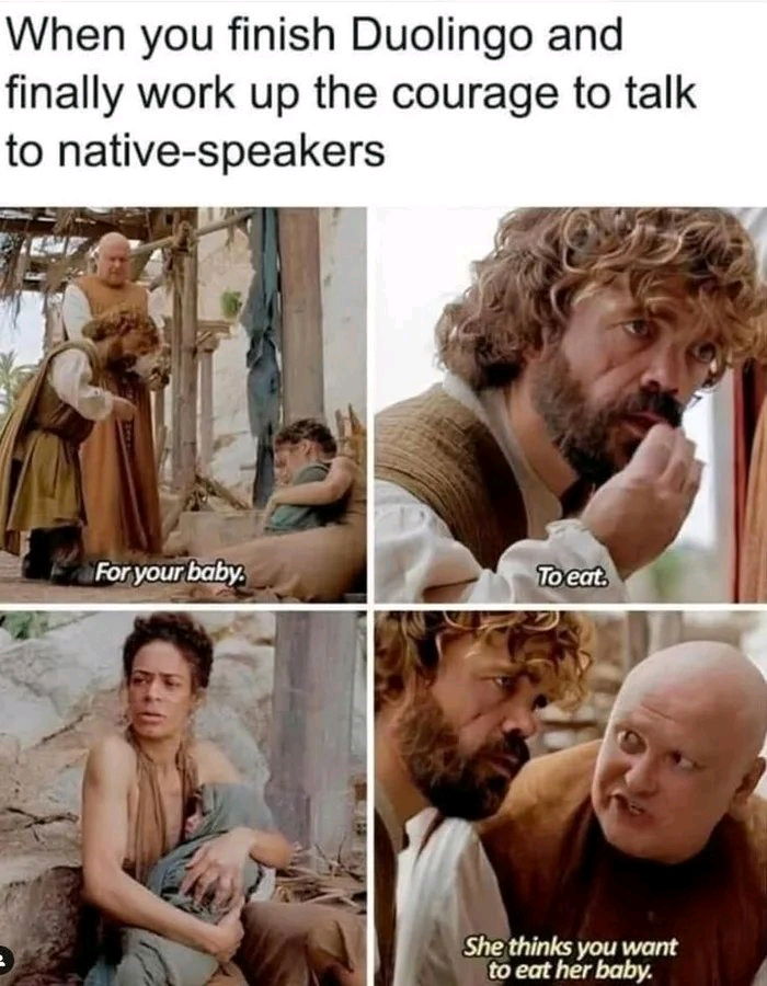 Guess I'm not fluent enough