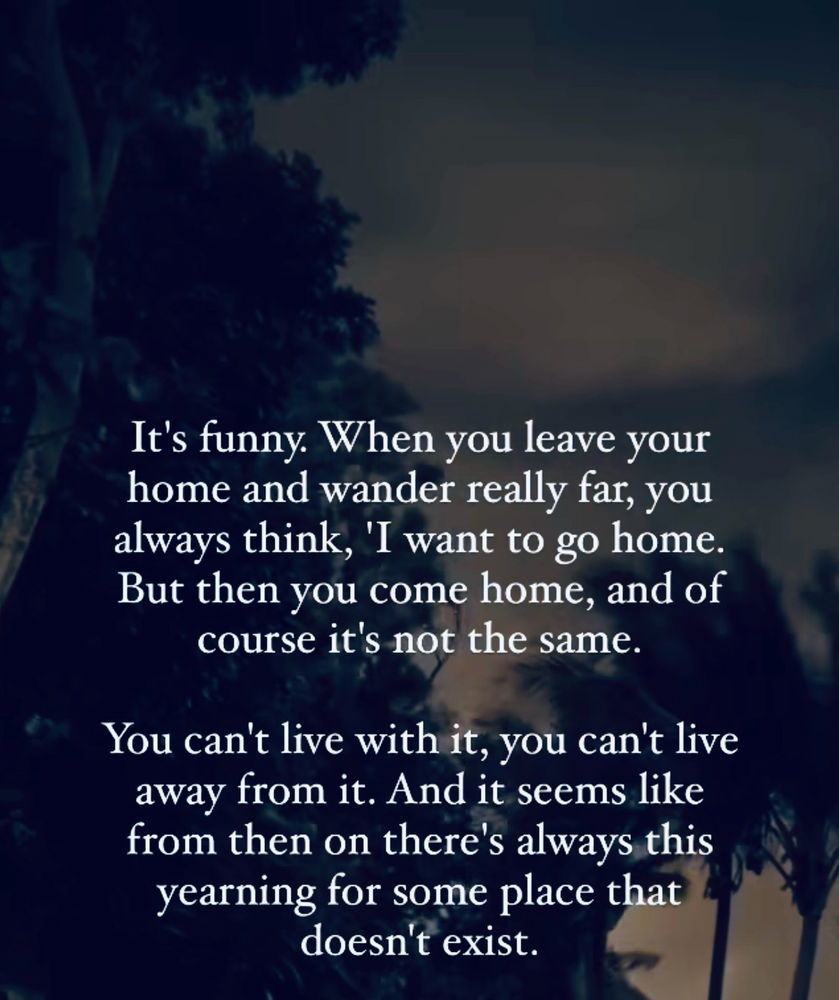 Call it home or homie!