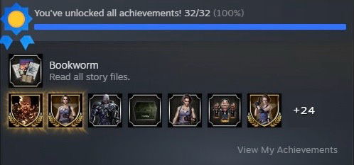 Resident Evil 3 Alle Achivements