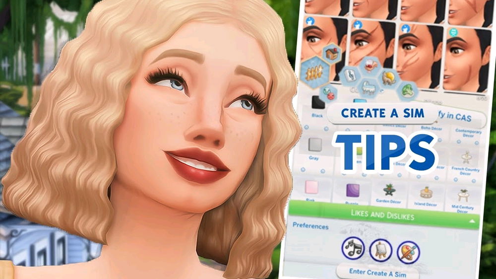 We've entered Create a Sim(CaS), huh 👻