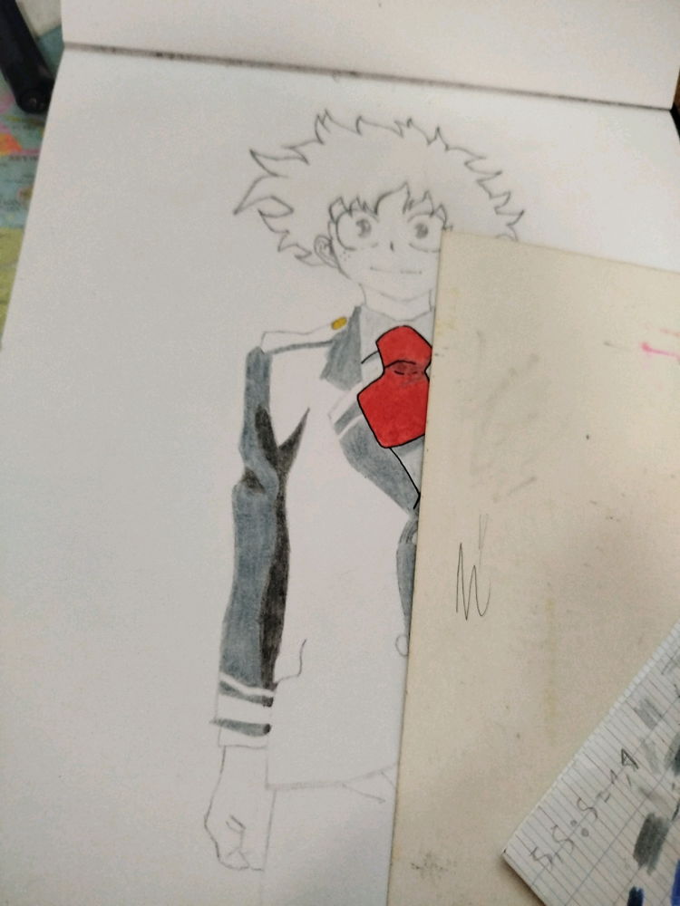 Deku en cours de création