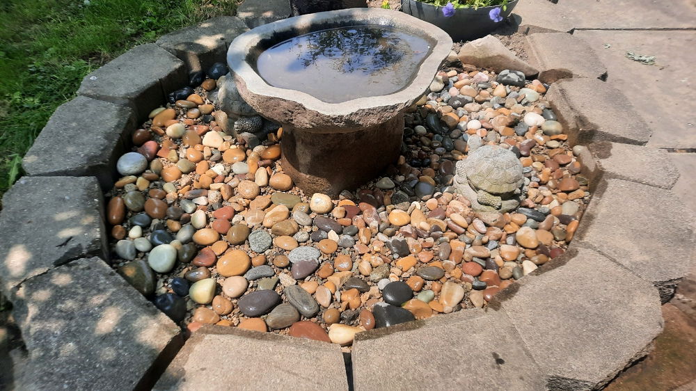 Little lake rock garden is coming together