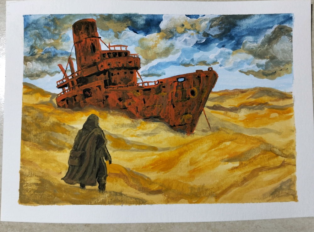 La nave nel deserto