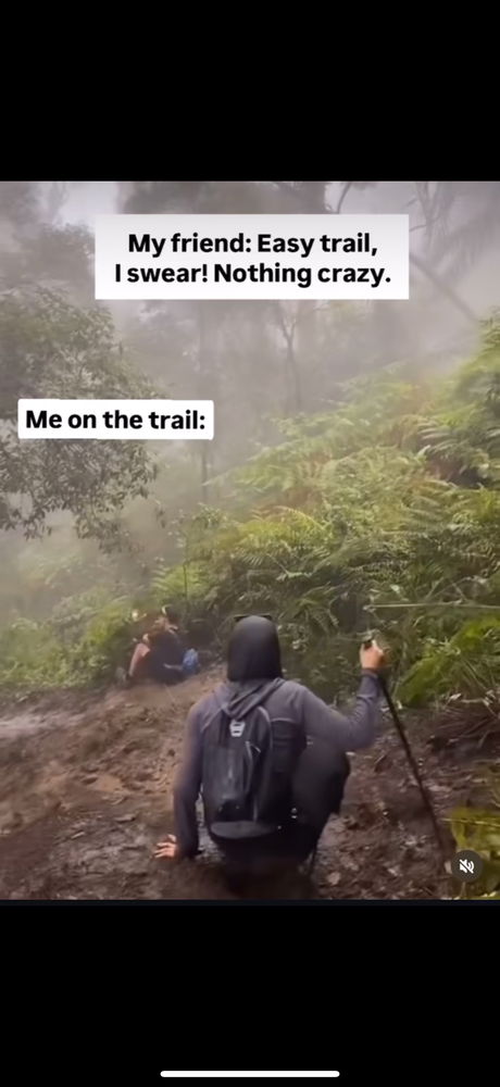 Trail running/treking