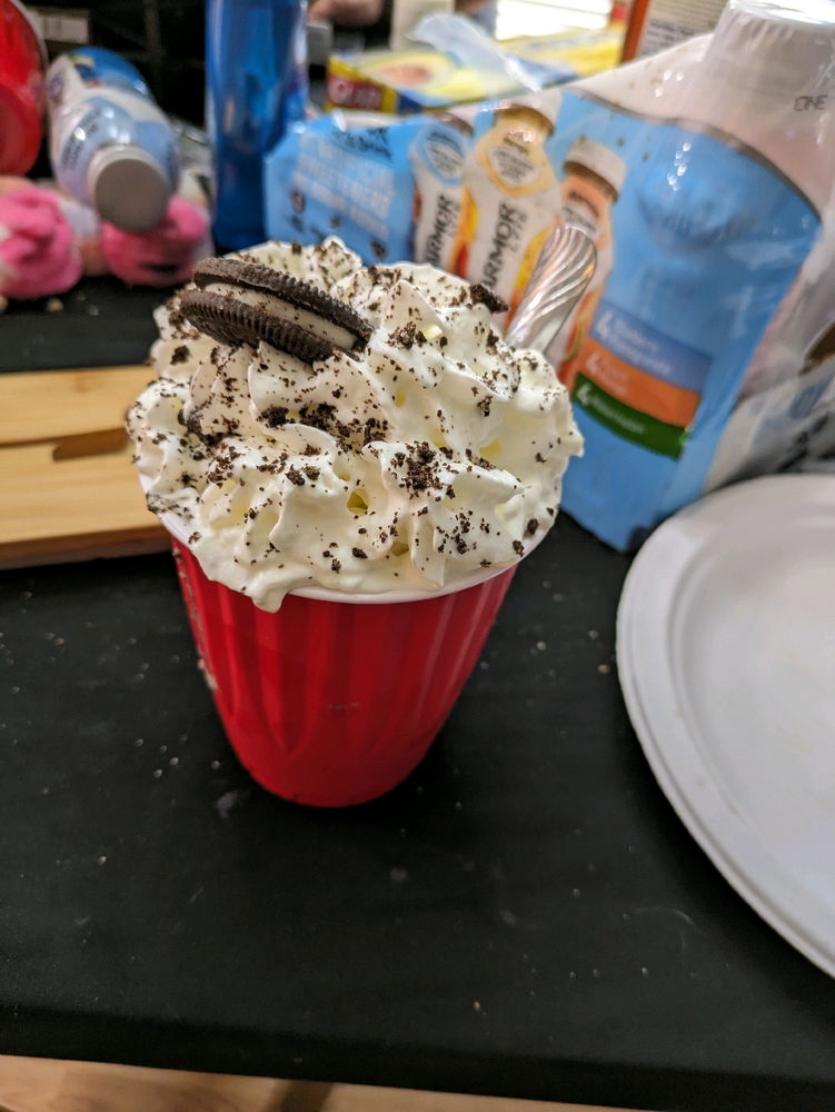 Just a depression milkshake