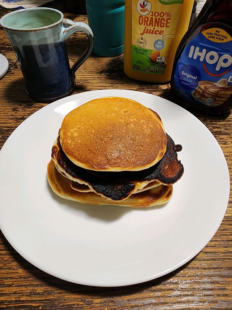 Happy Sunday! I Made Pancakes!🥞