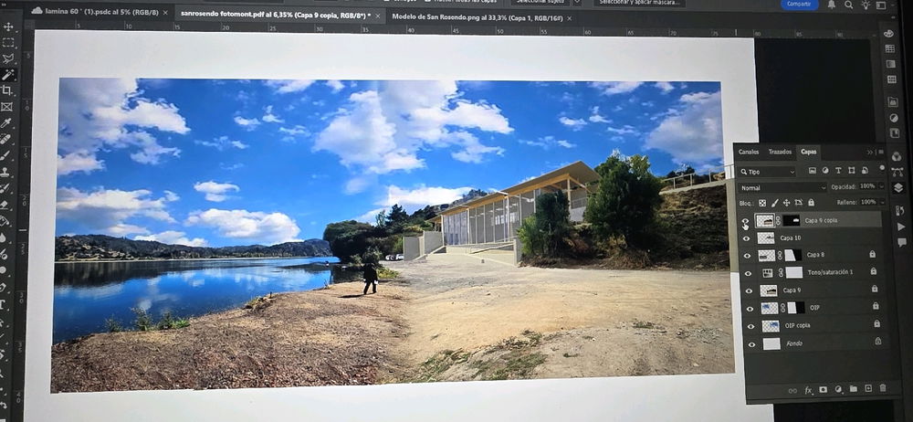 Post producción render