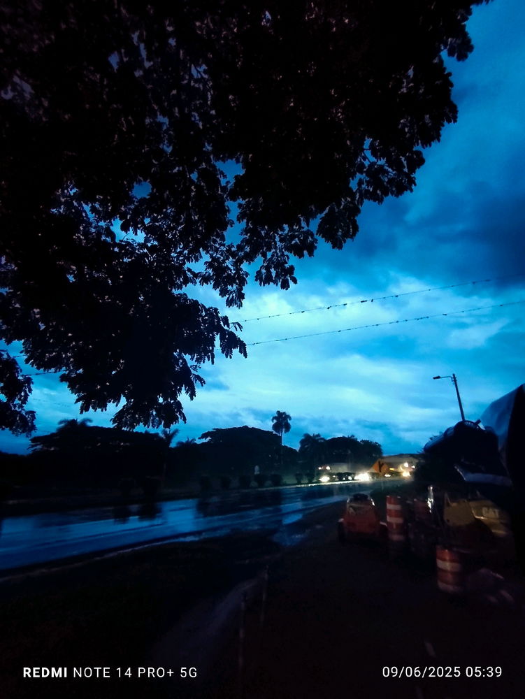 Un amanecer frío