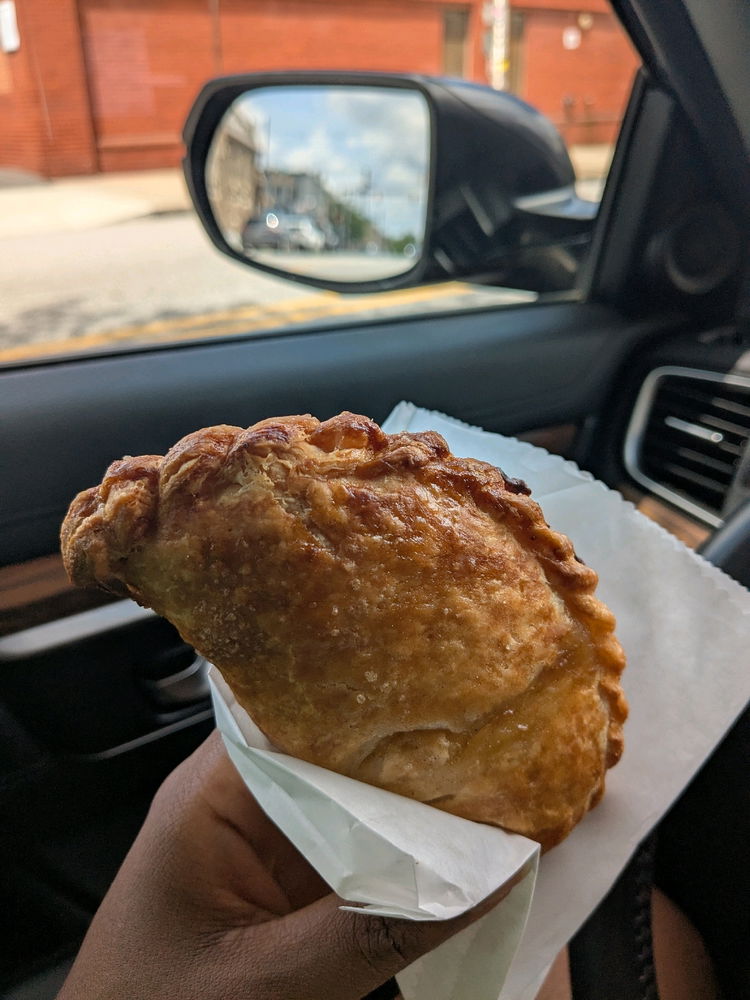 Daily Cafe Trip-Peach Brown Sugar Pie