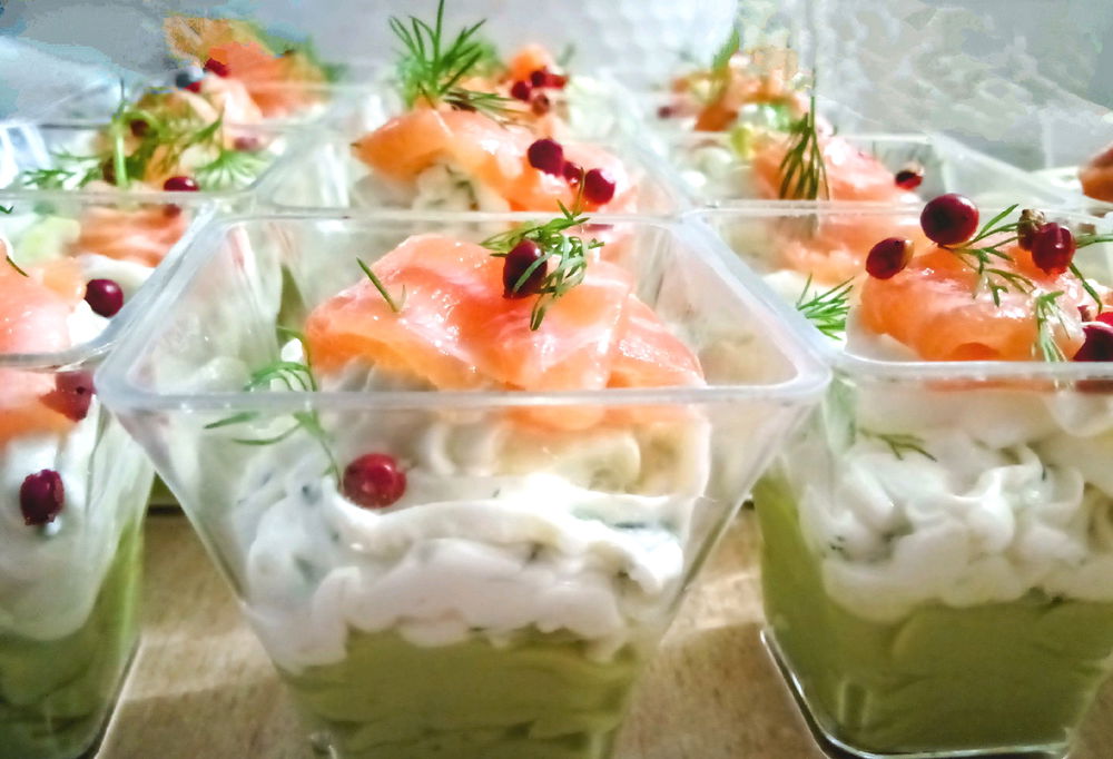 Verrines fait maison.
