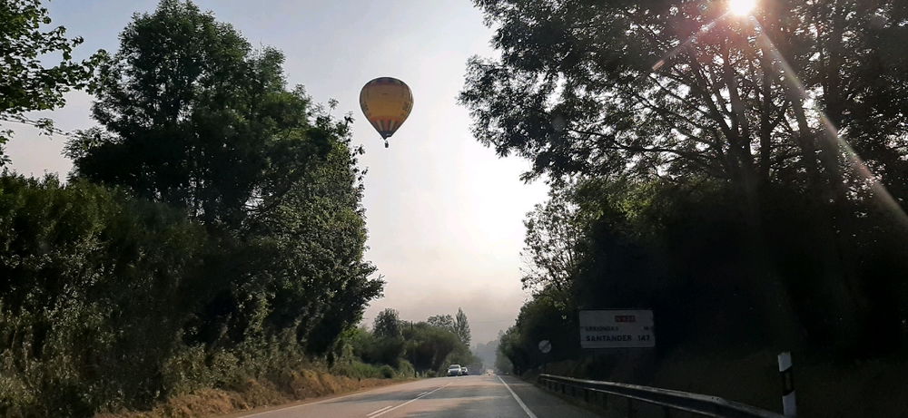Hot air balloons