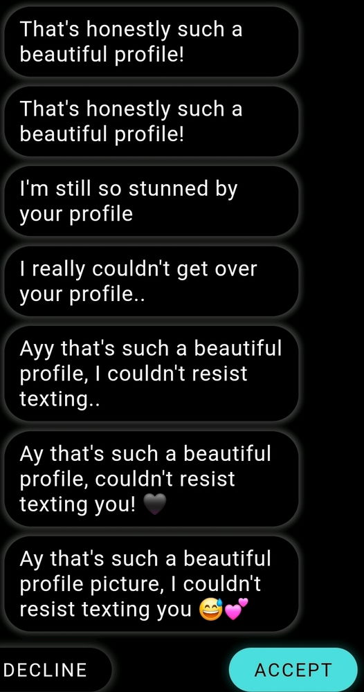 Tip to those sending messages
