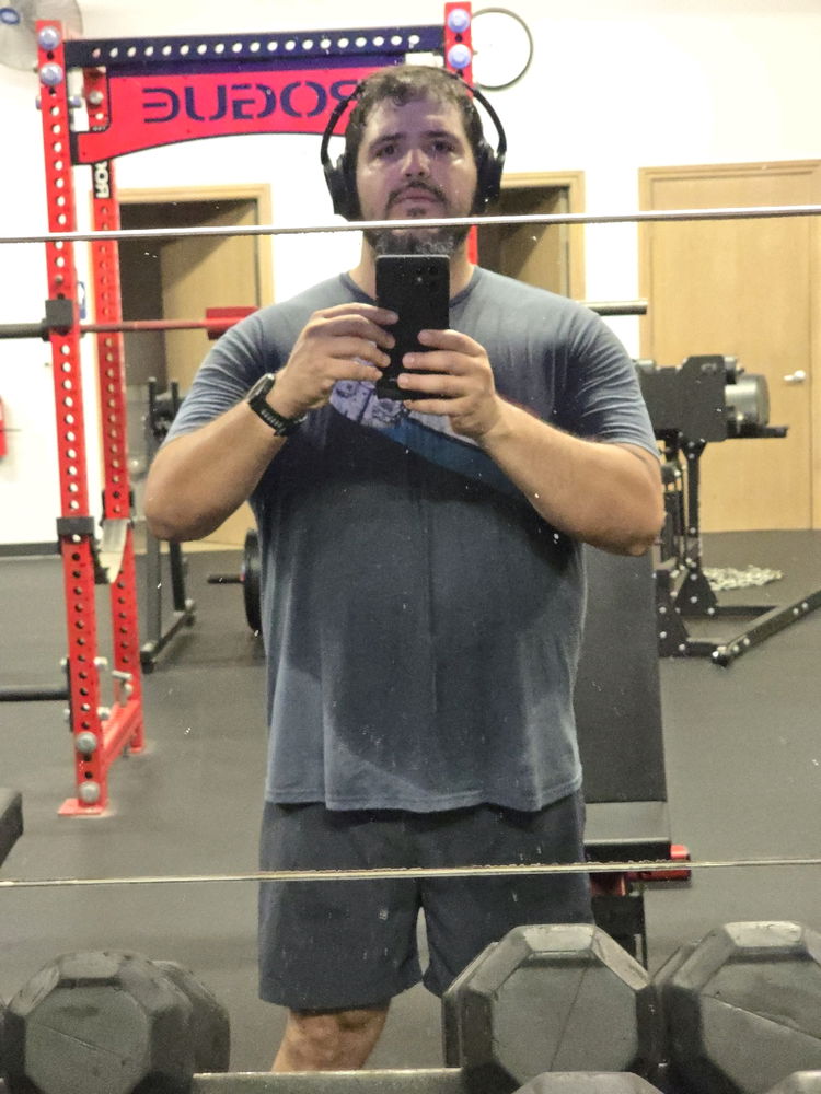 If the shirt isn't changing color, the workout isn't difficult enough