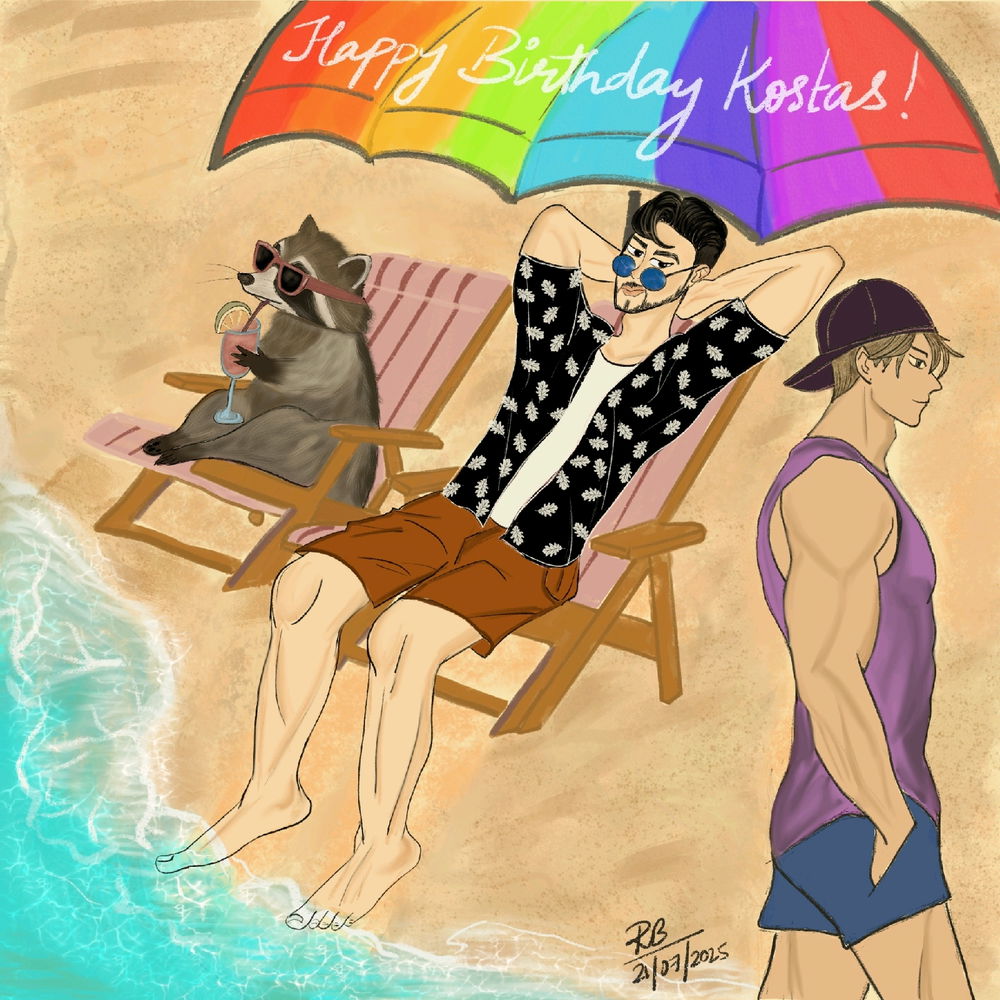 Happy Birthday @Kostas 🎂 🥳 🎉 🎈 🎁 🧸😇💜