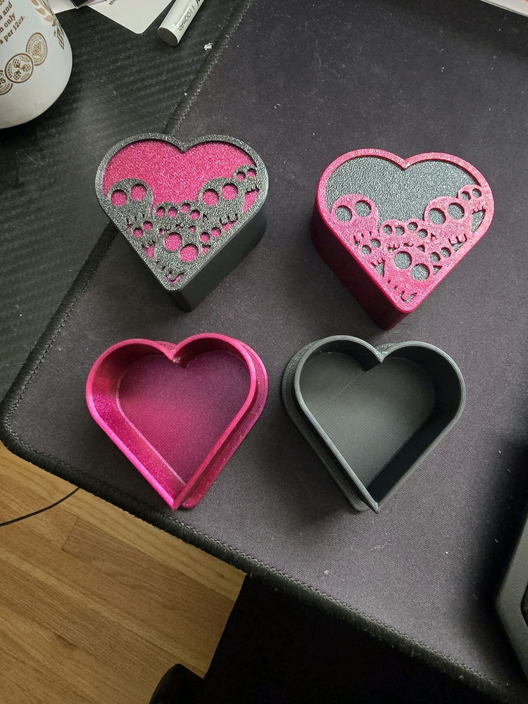 Halloween hearts