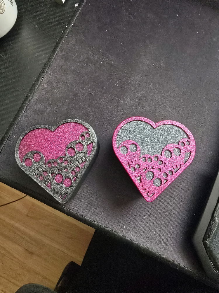 Halloween hearts