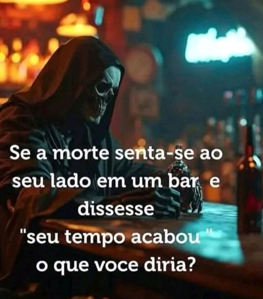 Pense profundamente e responda...