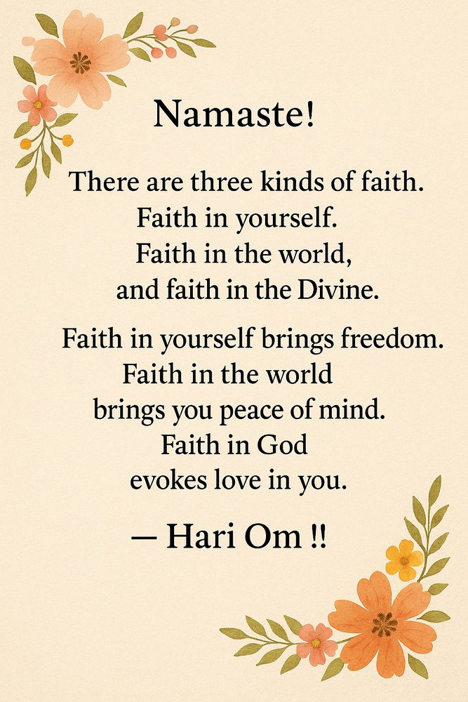 Power of Faith