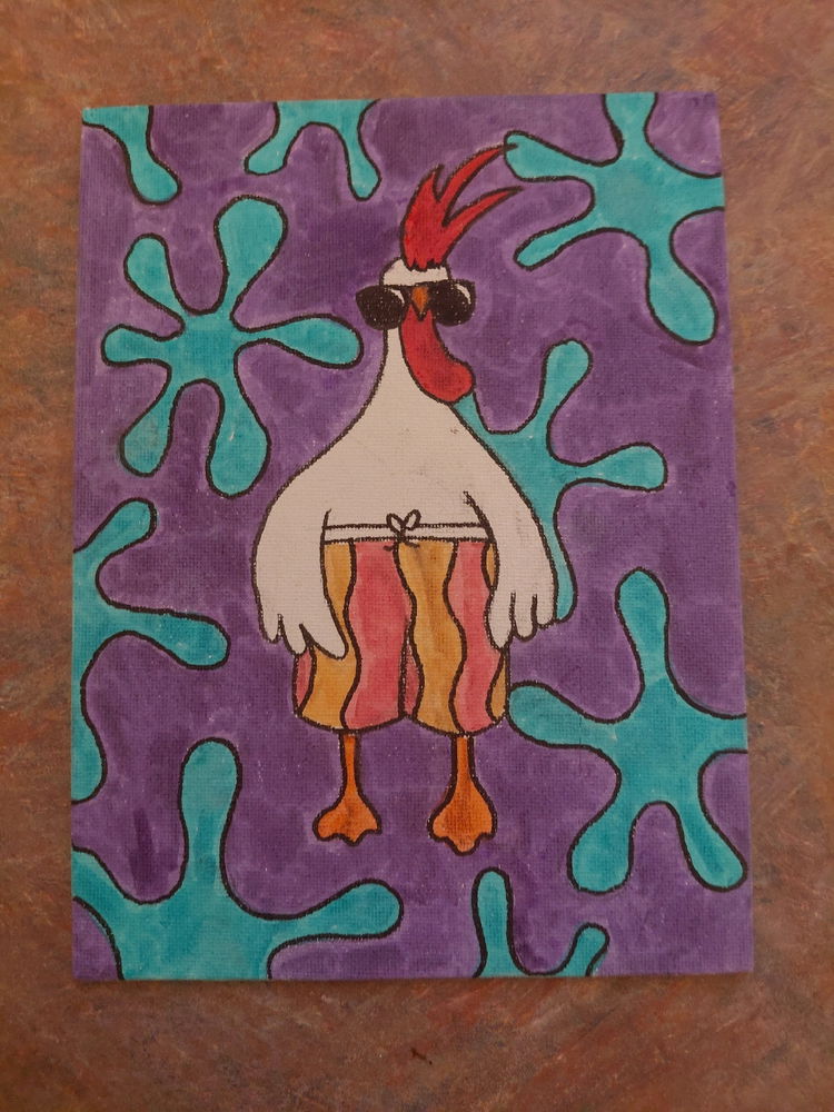 I like drawing goofy stuff