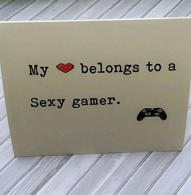 I really like gamers😎