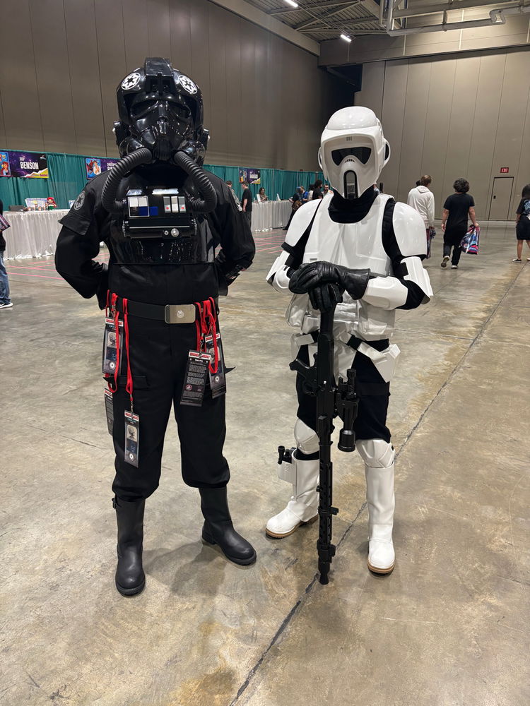 I love to troop with my garrison buddy