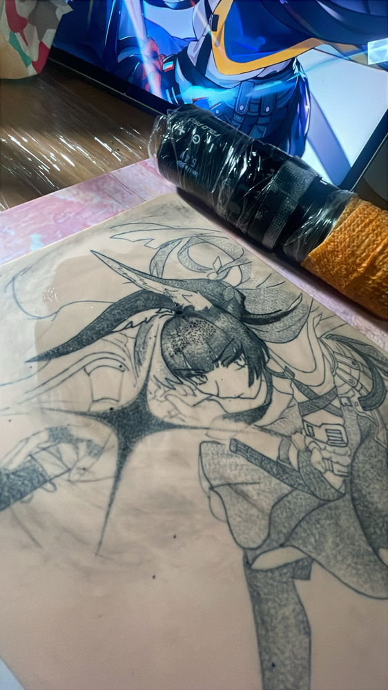 Práctica de tatuaje Miyabi