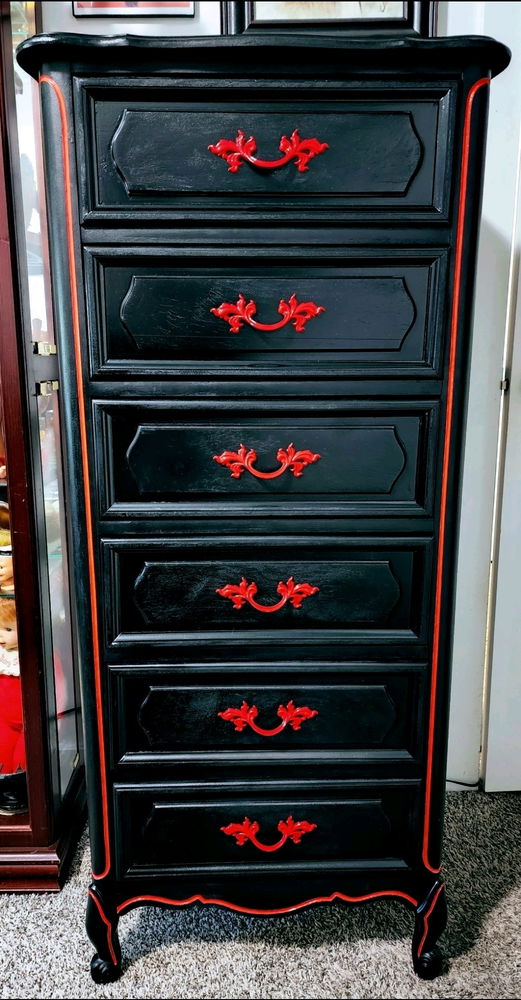 Repainted dresser