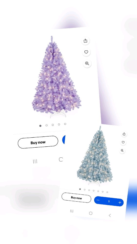 Which would you pick for your very first Christmas tree?