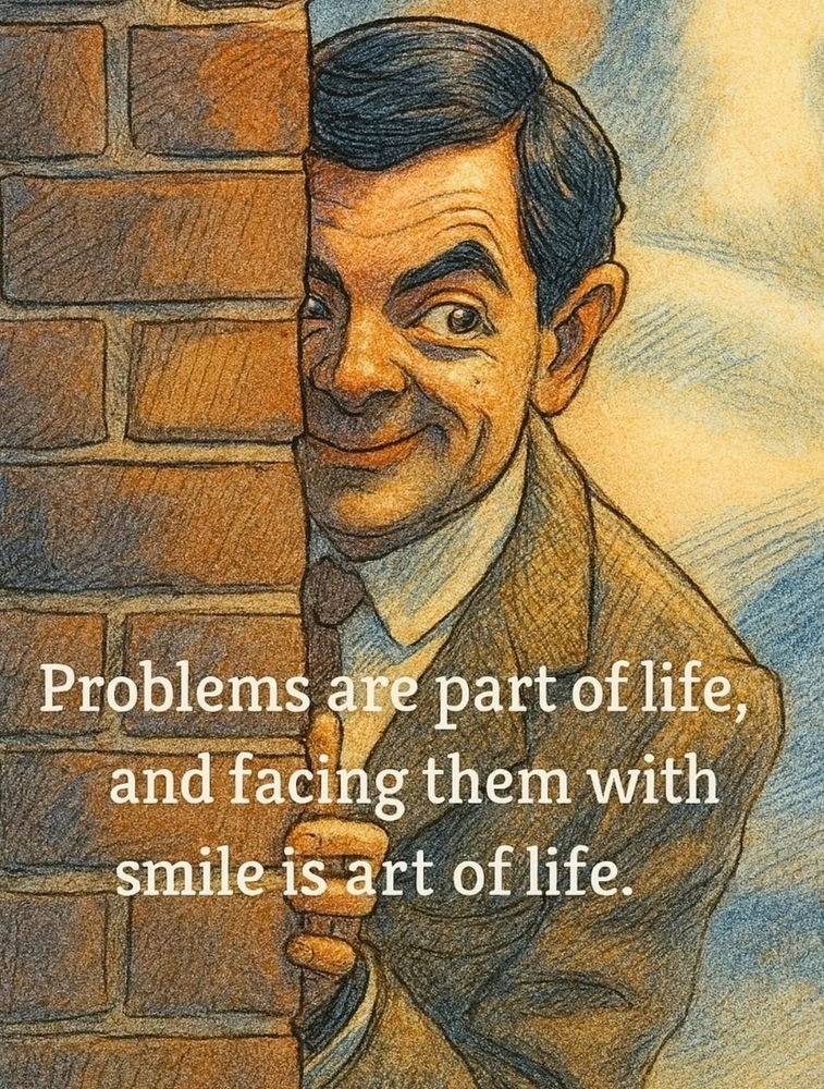Life doesn't comes easy... But a 
smile in tough times?! And that's
strength in disguise...
Because the real art of life is 
laughing through the struggle 
and rising with grace...

💡🌻🌿🌞💖💫🫂🥰💛🤍🎗✨️