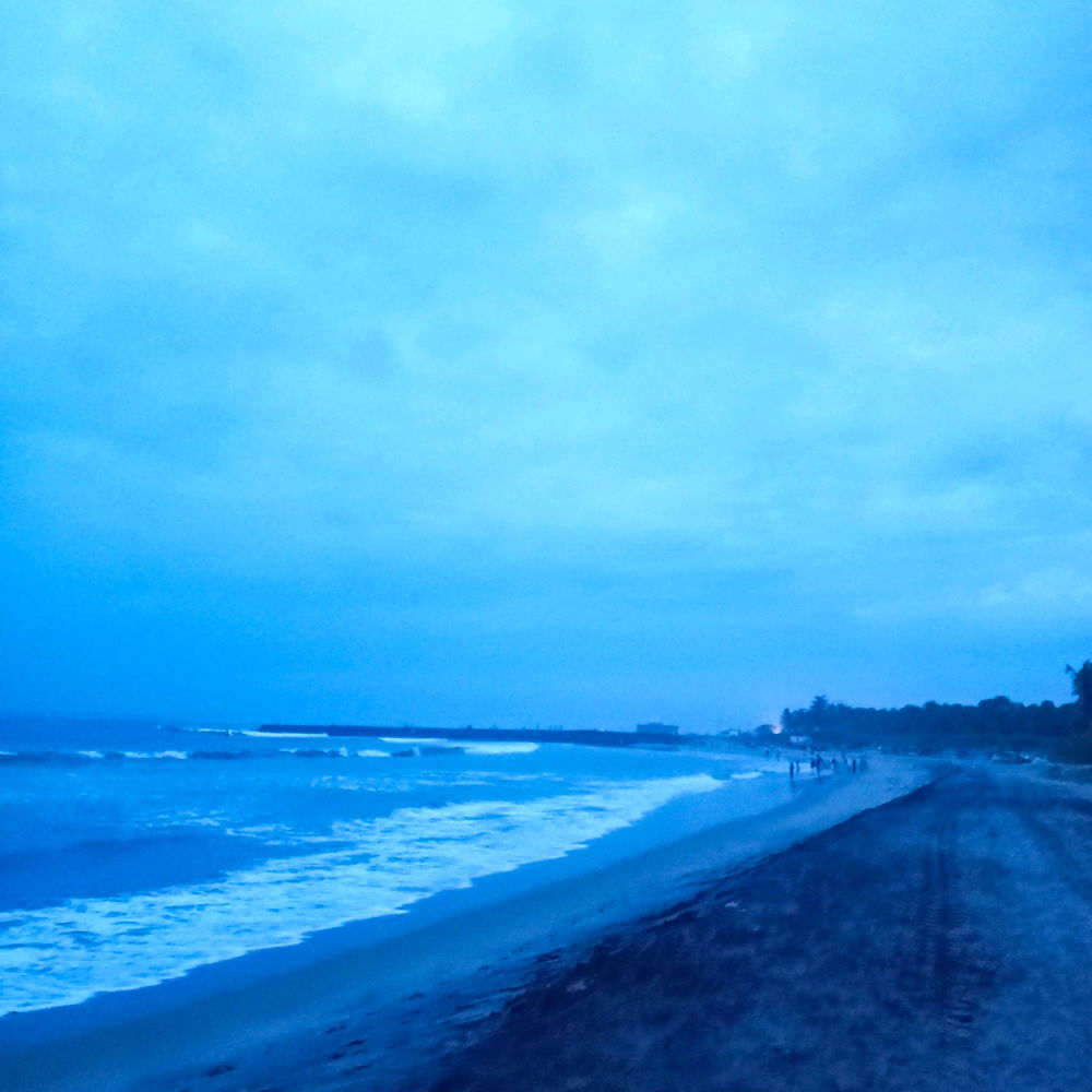 Maybe a bit cloudy and dark 🌊