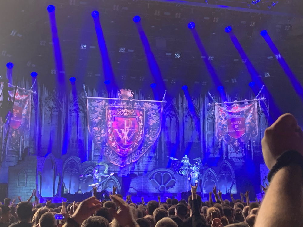 POWERWOLF in Sttutgart last year. Flown all the way from England for the gig
