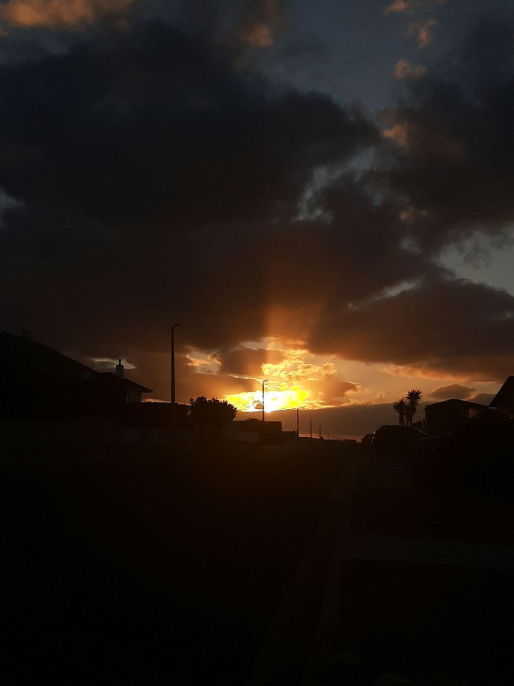 Winter sunsets