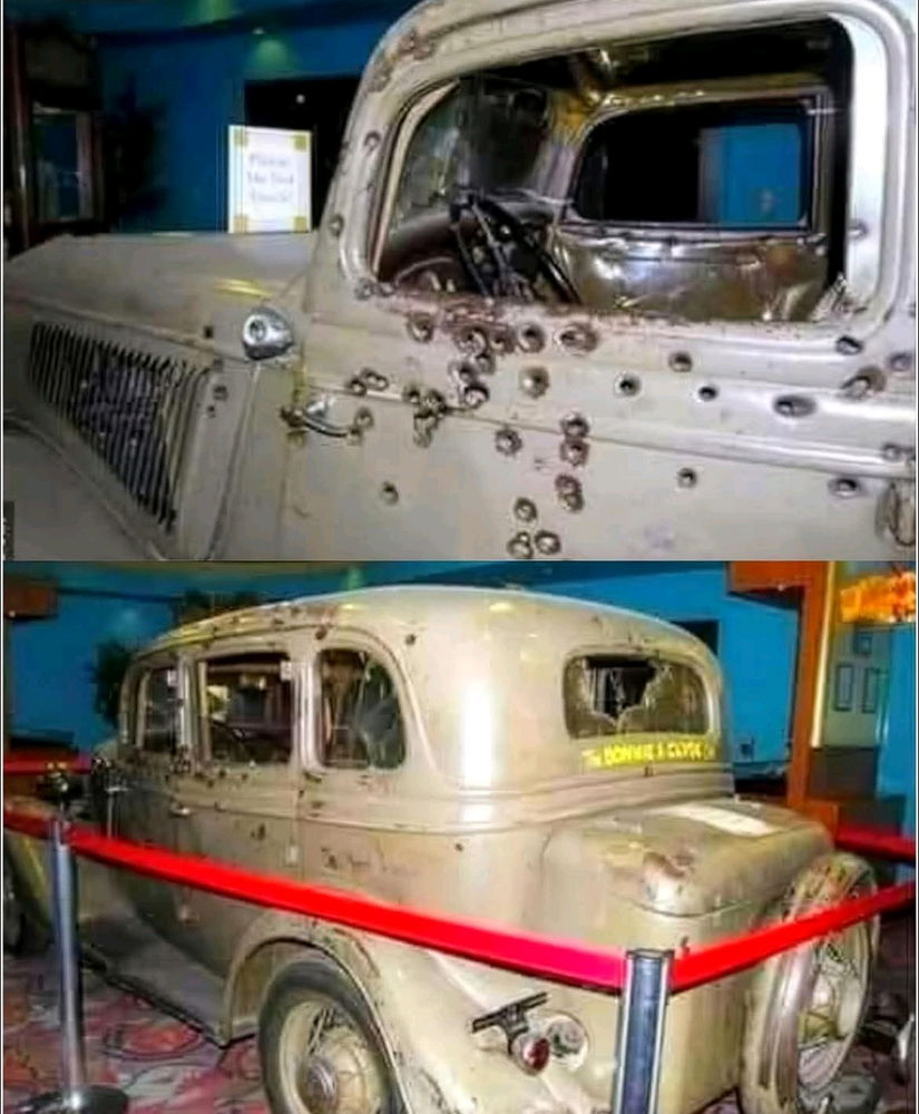 La voiture de Bonnie et Clyde😴🤗🫢