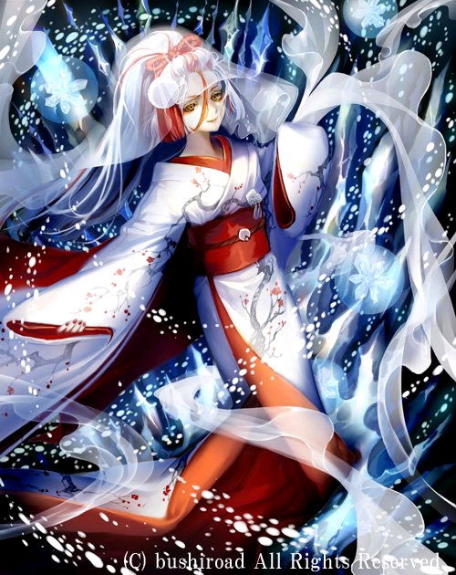 Sweetly Smiling Ice Petal, Shirayuki
