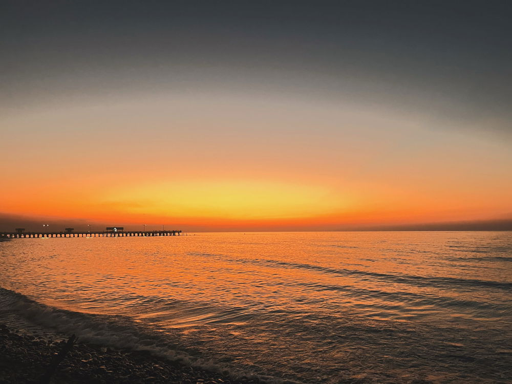 Sunset in La Ceiba