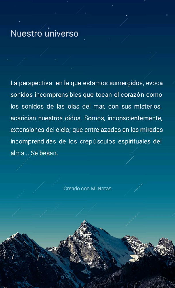 Nuestro Universo ❤️