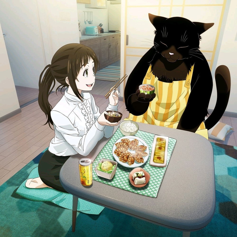 Die besten Animes mit einer Katze in der/einer Hauptrolle?
