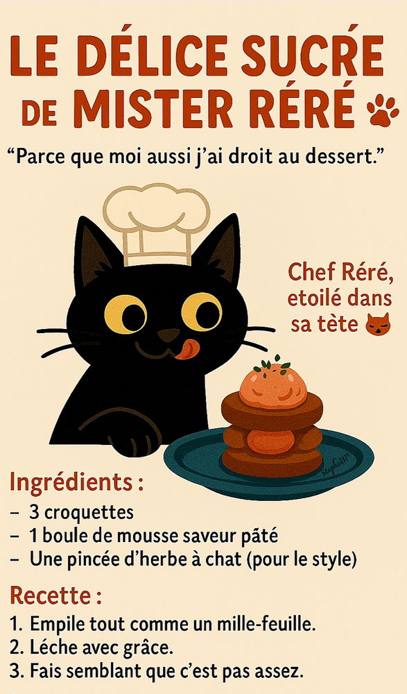 Recette de Mister Réré