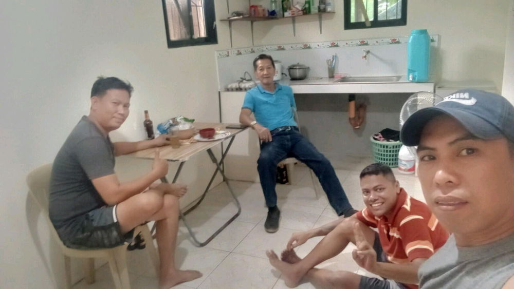 Enjoying a dayoff with friends