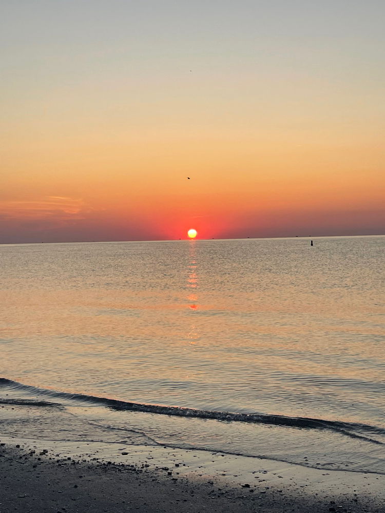 L’alba della riviera romagnola