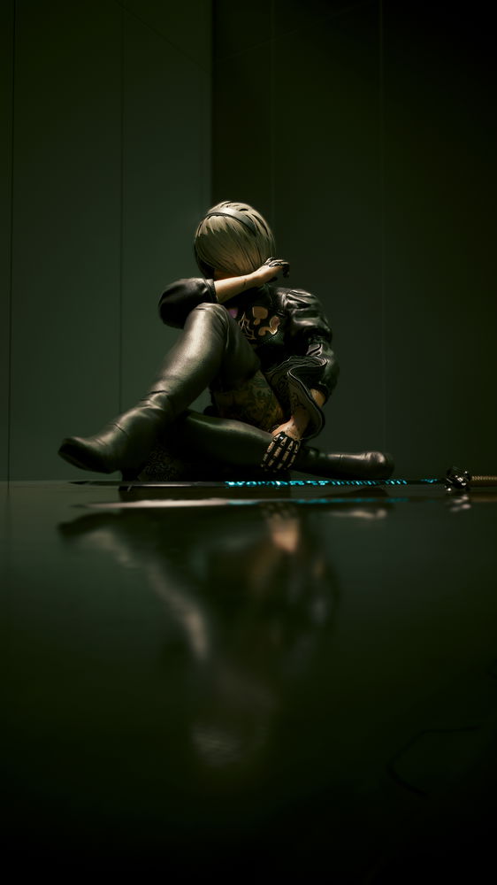 Cyberpunk meets Nier Automata