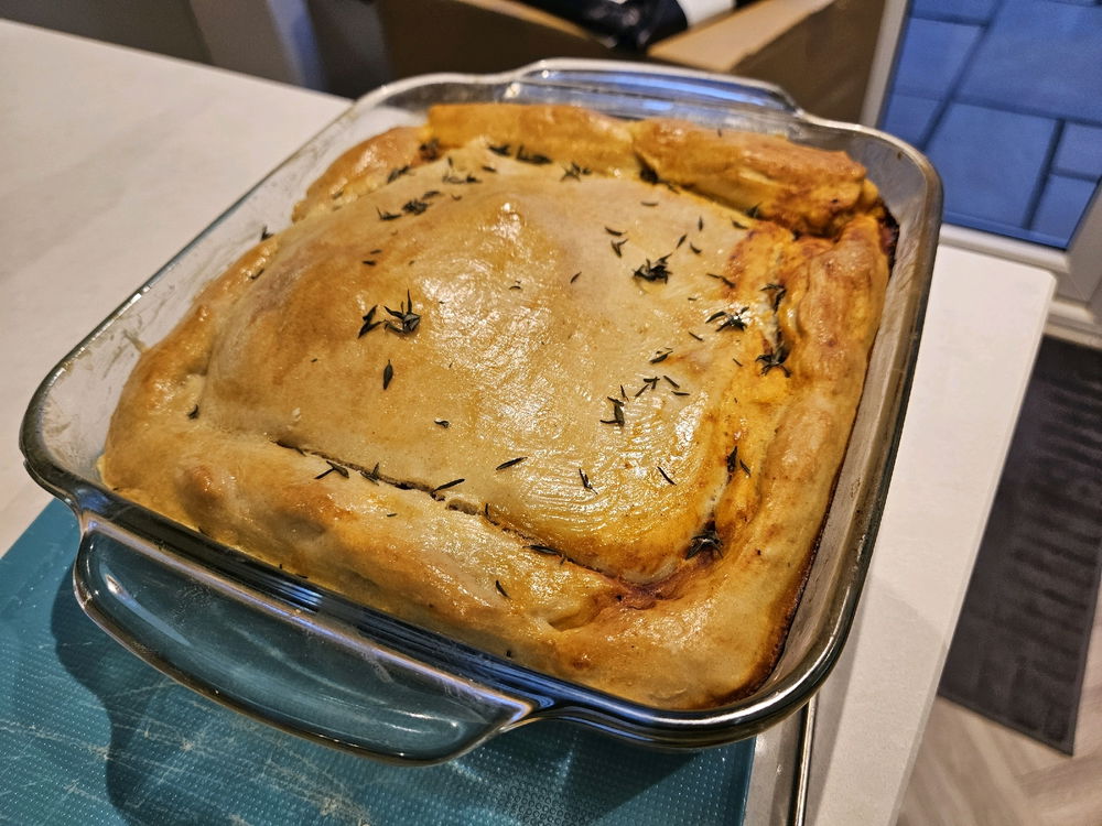 Creole Chicken Pie 🇺🇸🏴󠁧󠁢󠁥󠁮󠁧󠁿