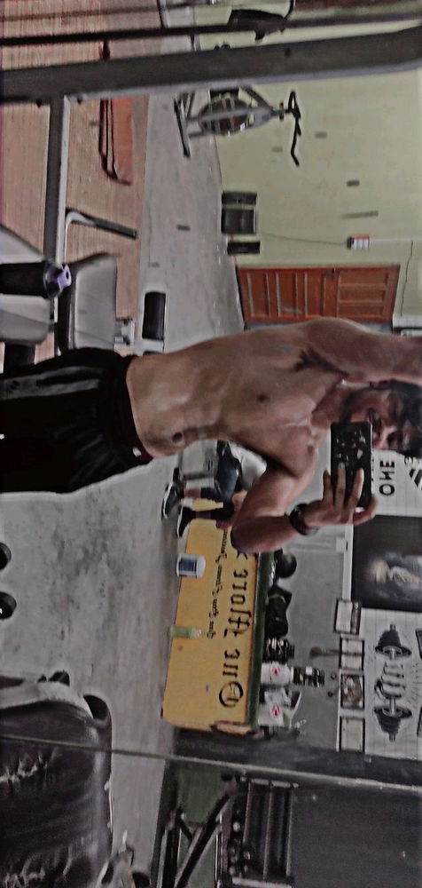 Getting in shape by sweating hard😵‍💫